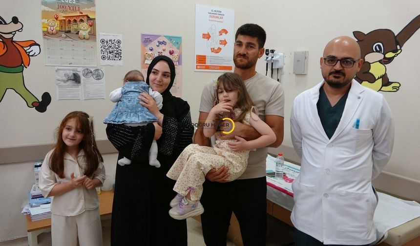 3 yaşındaki Mihrimah saat pilini yuttu, yemek borusuna takılan pil ameliyatla çıkarıldı