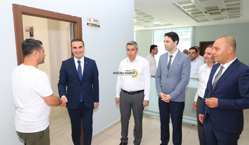 İl Millî Eğitim Müdürü Tayfun Özyolcu'dan Birimlere Ziyaret