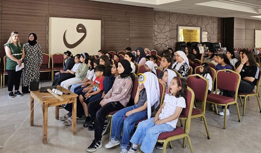 Bitlis'te Miniklere Yeşilay Dokunuşu
