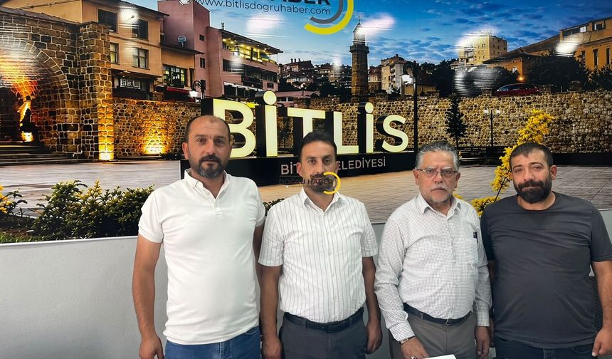 Bitlis Basınına Anlamlı Ziyaret