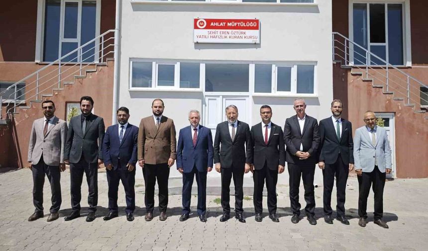Ahlat’ta Din Hizmetleri İçin Kritik Buluşma
