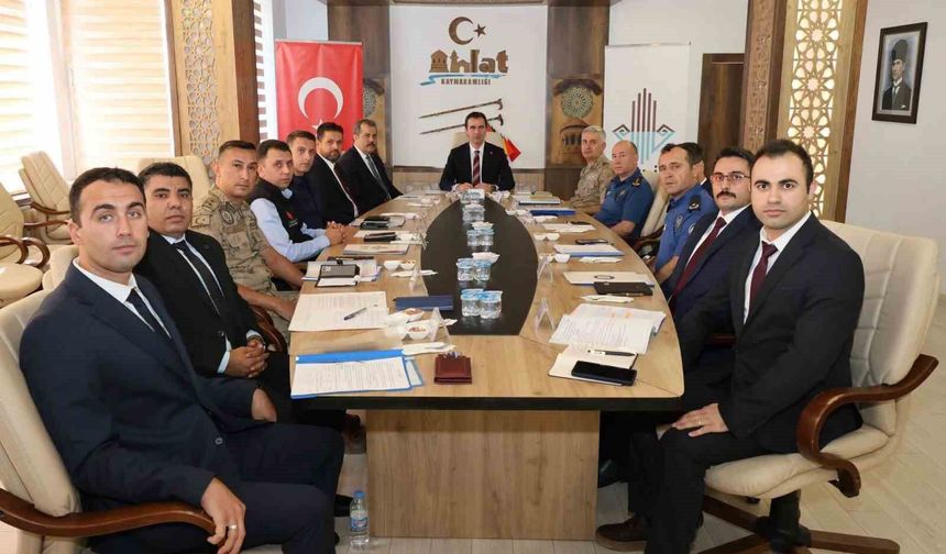Bitlis’te Malazgirt Zaferi Öncesi Güvenlik Zirvesi