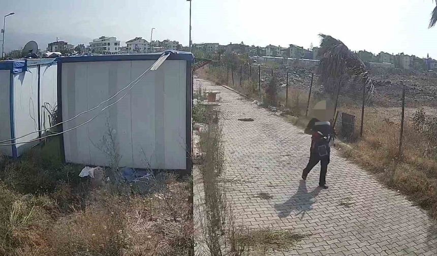 Hatay’da Konteyner Kentte Hırsızlık Operasyonu