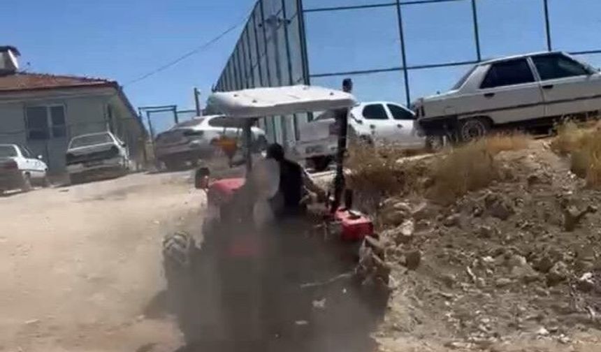 Hayvan Otlatma Kavgasında Traktör Dehşeti