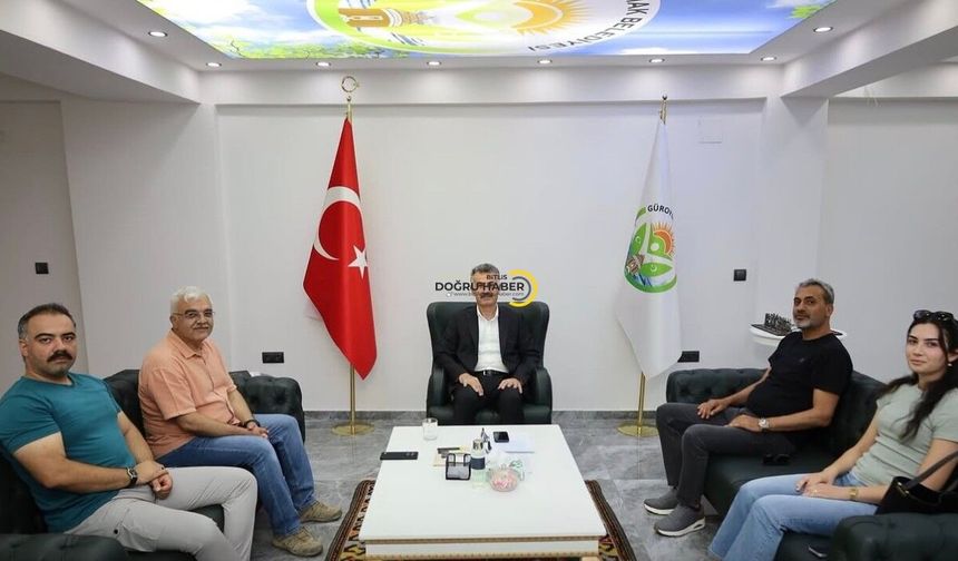 Güroymak 'ta İller Bankası Heyetiyle Kritik Toplantı