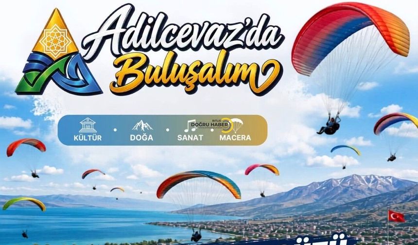 Adilcevaz’da Gökyüzü Yamaç Paraşütleriyle Renklenecek