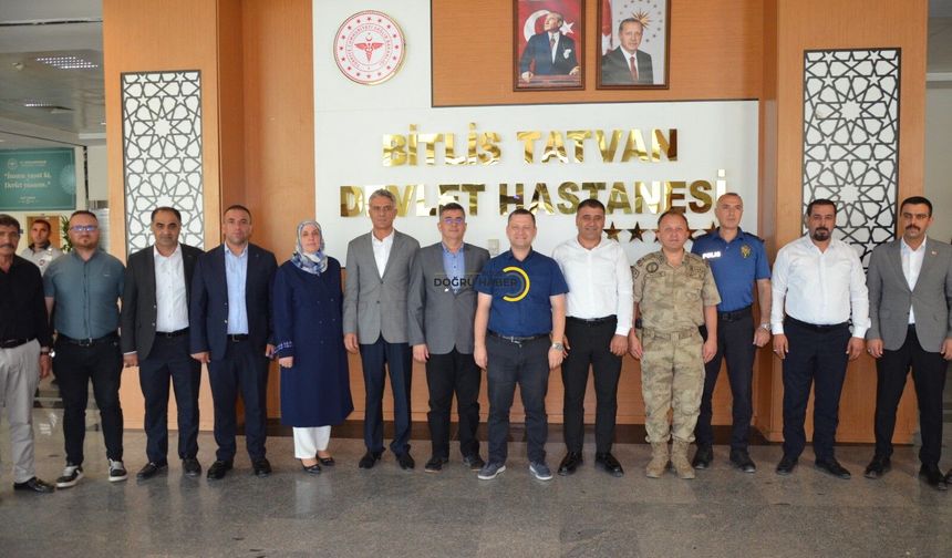 Tatvan’da Şehit Yakınları ve Gazilere Yönelik Hizmetler Değerlendirildi