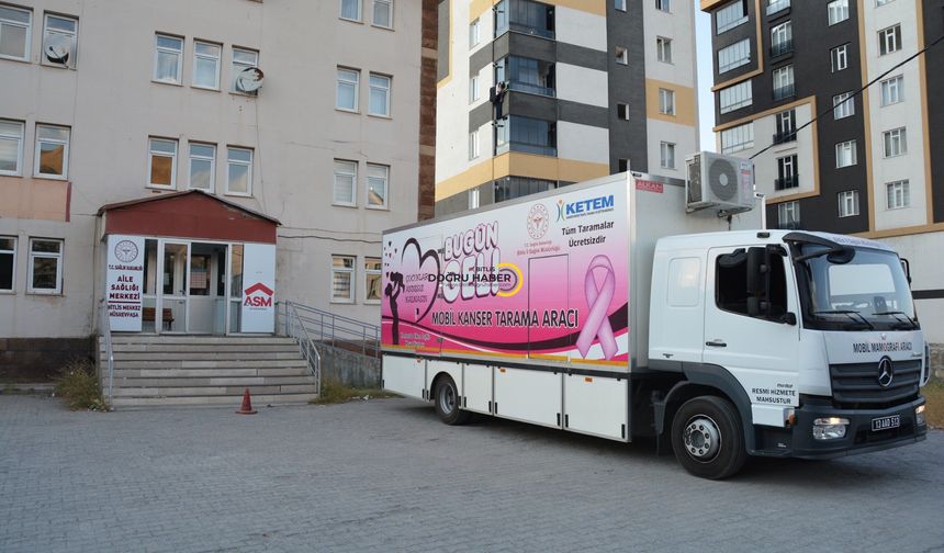 Bitlis’te Dikkat Çeken Kanser Taraması