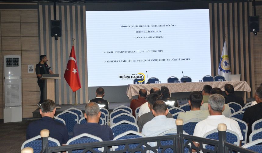 TATSO’da Bims Sektörüne yönelik “Standartlar ve Kalite” Semineri düzenlendi
