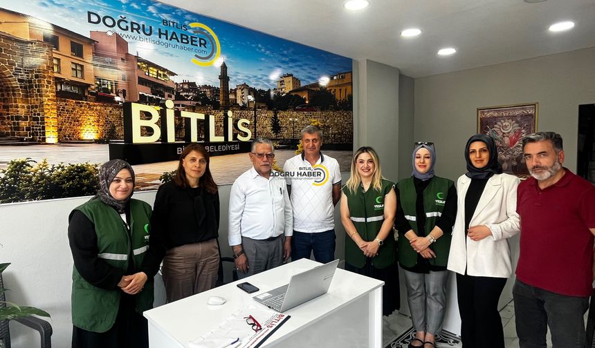 Bitlis Yeşilay’dan Doğru Haber’e Ziyaret