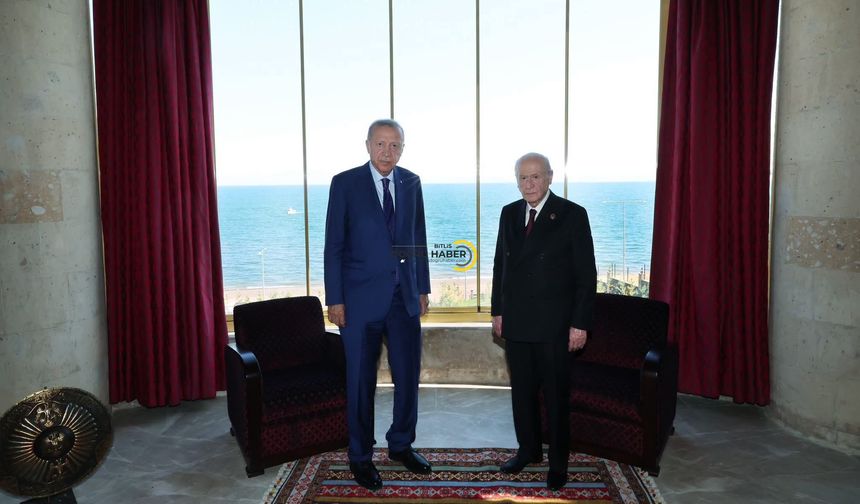 Erdoğan’dan Bahçeli’ye Ahlat’ta Ziyaret