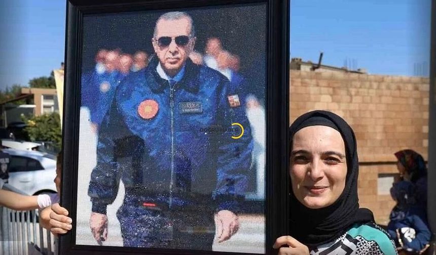 Bitlisli Usta Öğreticiden Cumhurbaşkanı Erdoğan’a Anlamlı Tablo