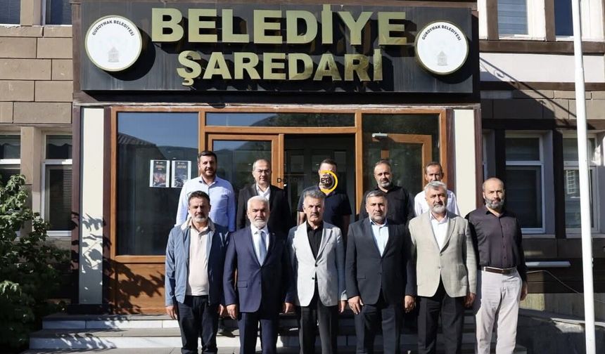 HÜDA PAR Genel Başkanı Yapıcıoğlu’ndan Belediye Başkanı Mutlu’ya Ziyaret