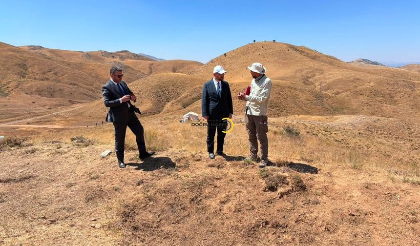 Rektör Alican, Karçinbaşı’ndaki Şehit Mezarları İçin Yürütülen Çalışmaları İnceledi