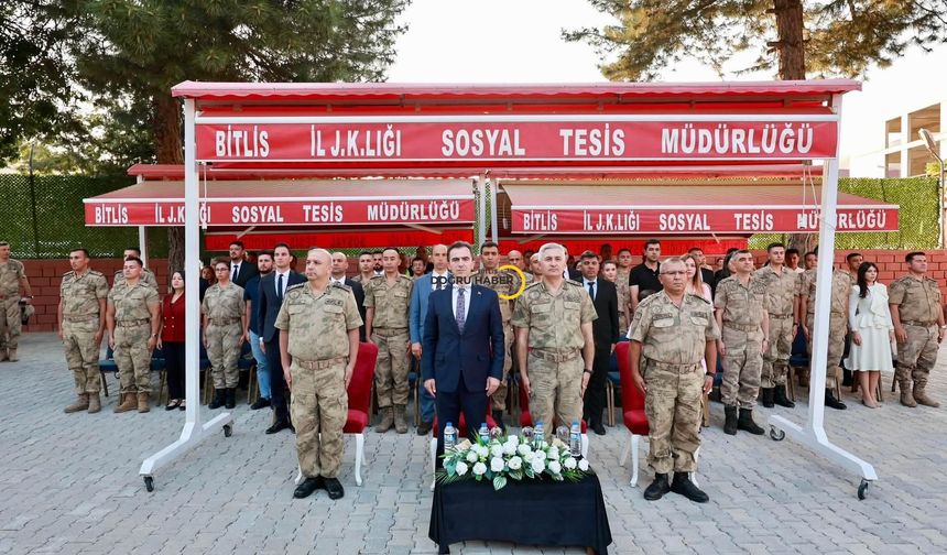 Bitlis’te Jandarma Personeline Rütbe Terfisi
