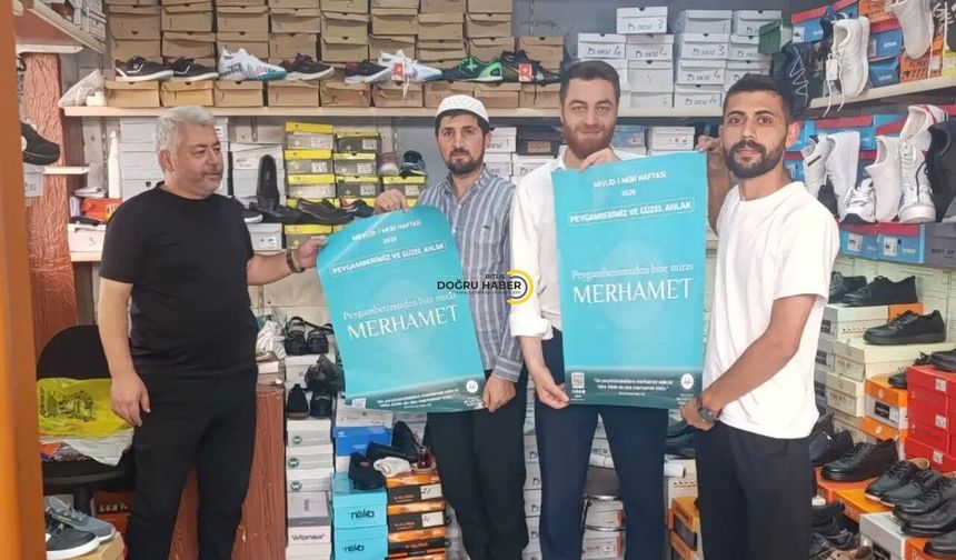 Bitlis’te Esnafa Mevlid-i Nebi Haftası Ziyareti