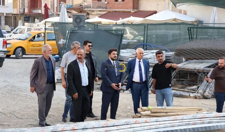 Adilcevaz Kent Meydanı Projesinde Çalışmalar Hız Kesmeden Sürüyor