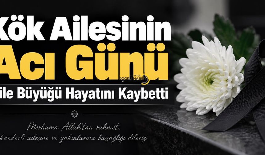 Bitliste Hikmet Kök Hayatını Kaybetti