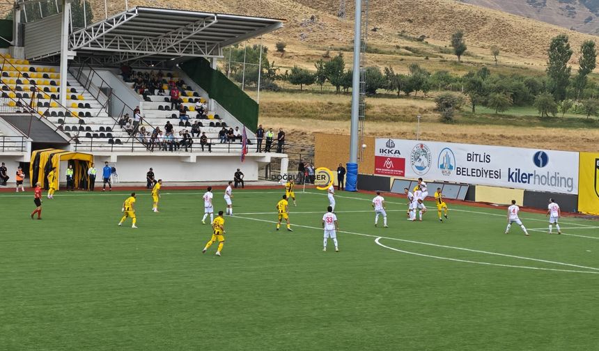 Bitlis Spor Penaltıyla Öne Geçti