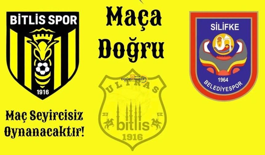 Bitlis Spor, Nesine 3. Lig’de Sezona Silifke Belediyespor Maçıyla Başlıyor