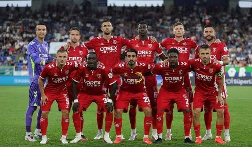 Samsunspor'da derbi öncesi yüzler güldü