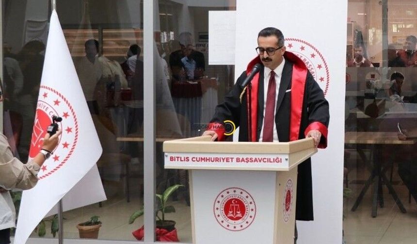 Bitlis Cumhuriyet Başsavcısı Fazıl Kandemir’den Yeni Adli Yıl Mesajı: “Biz Büyük Bir Aileyiz”