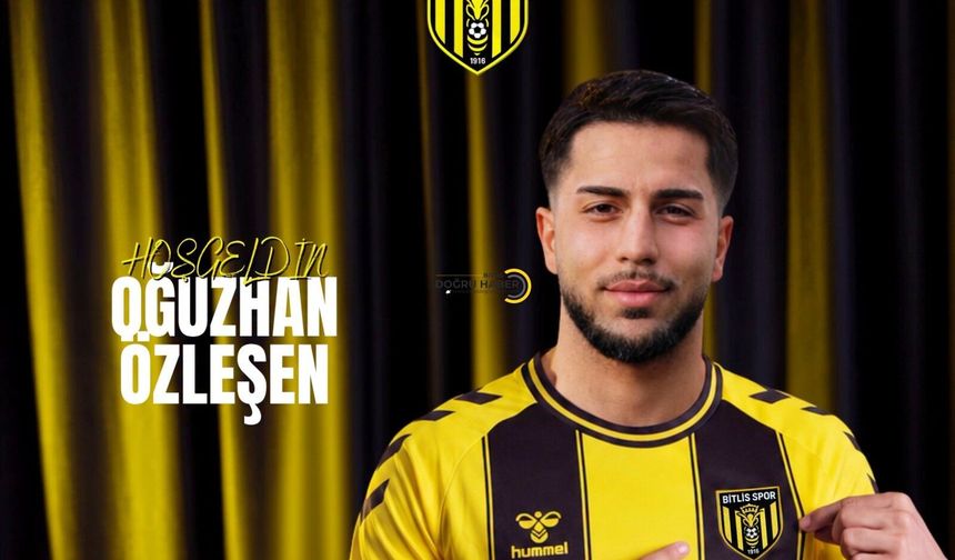 Bitlis Spor 1916, Oğuzhan Özleşen'i Kadrosuna Kattı