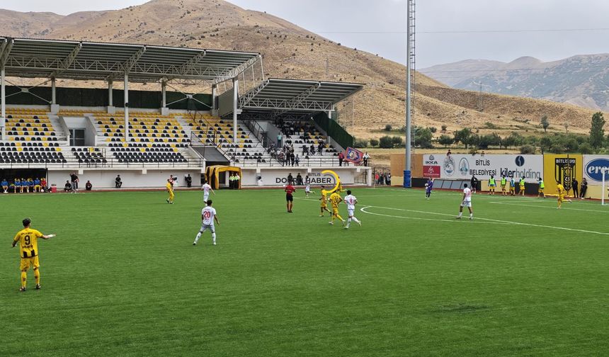 Bitlis Spor 1916, sezona 3 puanla başladı