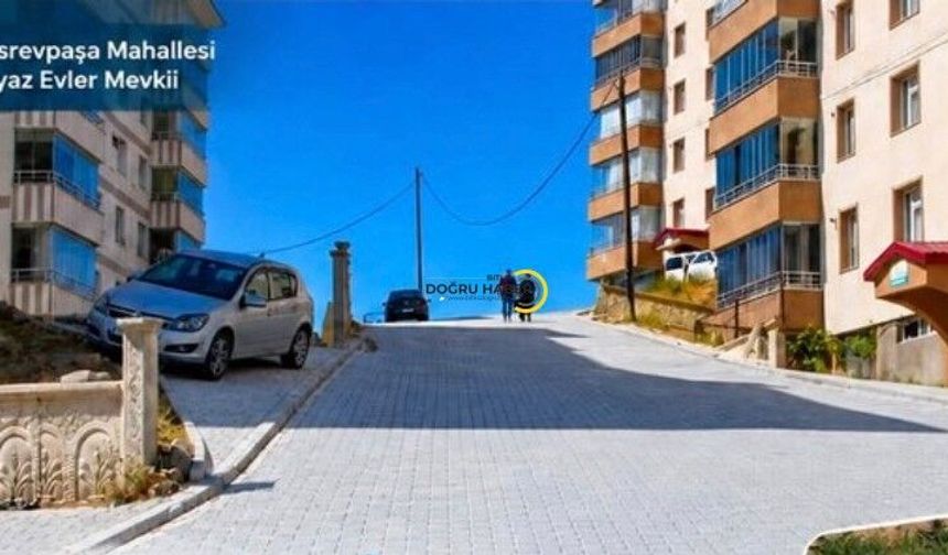 Hüsrevpaşa Mahallesi’nde Yol Yenileme Çalışması Tamamlandı