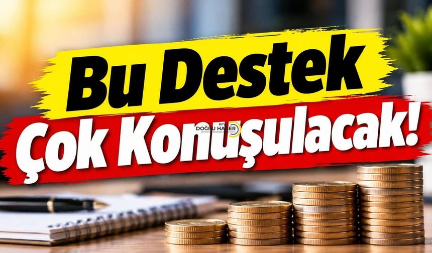 Bu Destek Çok Konuşulacak!