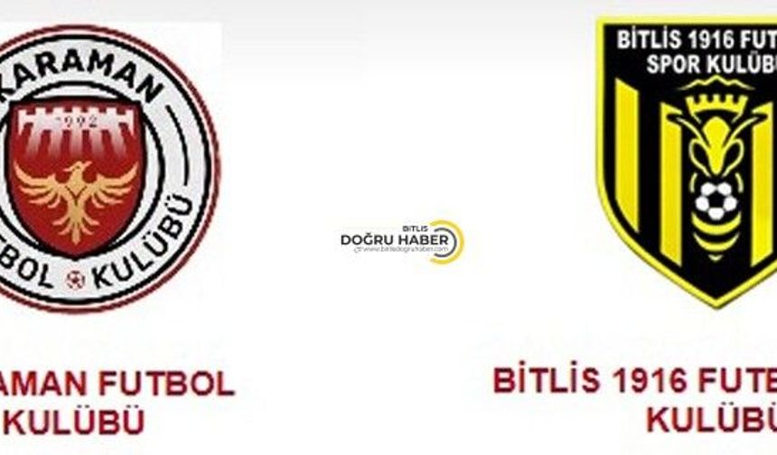 Karaman Spor-Bitlis Spor karşılaşmasının hakemleri açıklandı