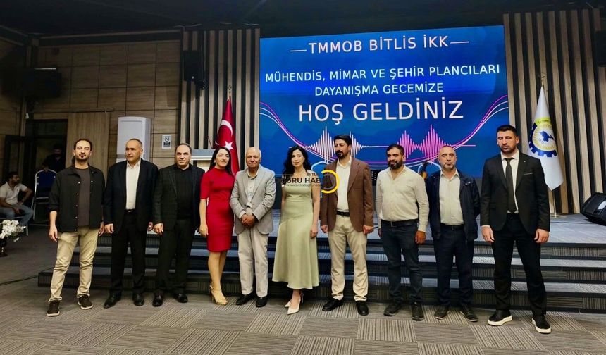 TMMOB BİTLİS İKK’DEN DAYANIŞMA BULUŞMASI