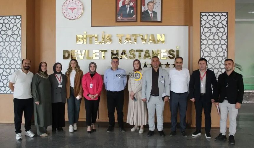 Bitlis-Tatvan Devlet Hastanesi’nde SDS 2026/3. Dönem İl Değerlendirmesi Yapıldı
