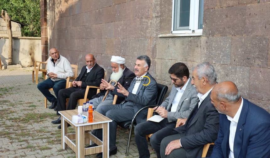 Güroymak’ta Şenevler Mahallesi sakinleriyle buluşma