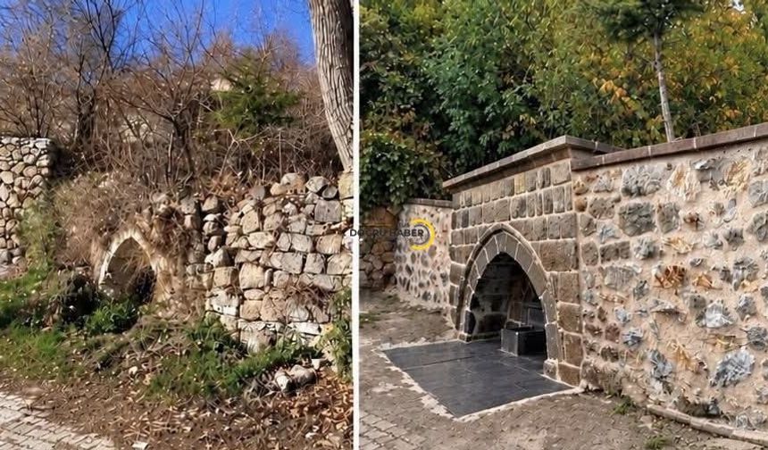 Bitlis’te Tarihi Ali Çeşmesi Yeniden Hayat Buldu