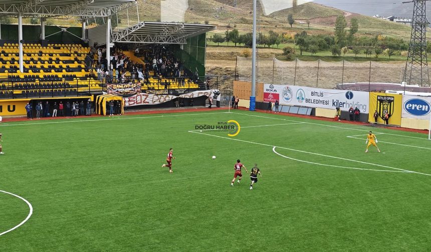 Bitlis Spor 1916, Sahasında Malatya Yeşilyurt Spor ile Berabere Kaldı