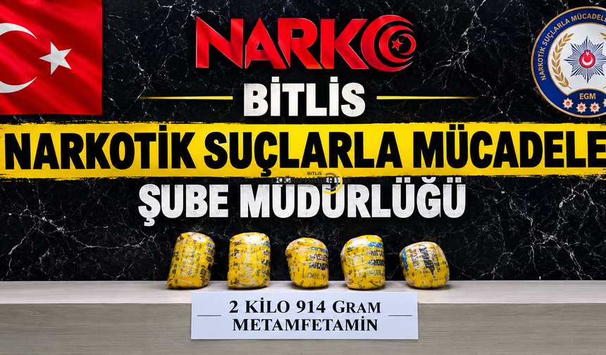 Tatvan’da Zehir Tacirlerine Darbe!