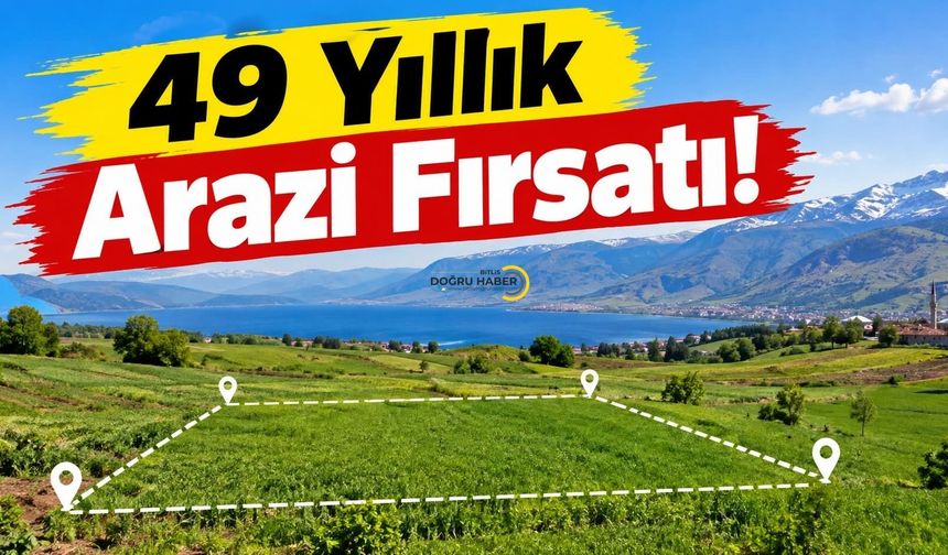 49 Yıllık Arazi Fırsatı!