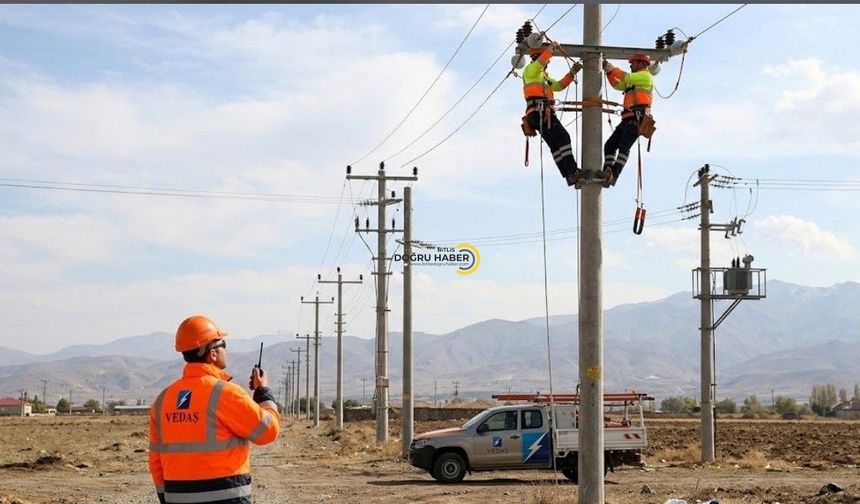 Bitlis’te 2 İlçede Elektrik Kesintisi!