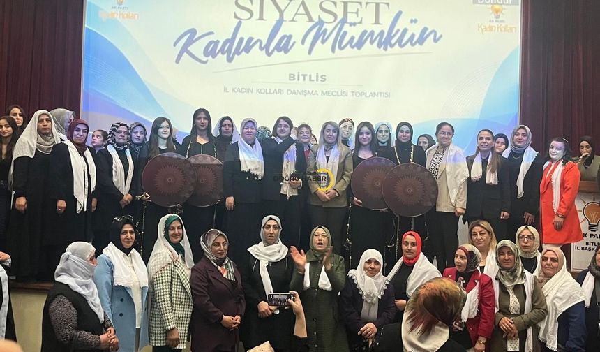 AK Parti Kadınları Bitlis’te Bir Araya Geldi