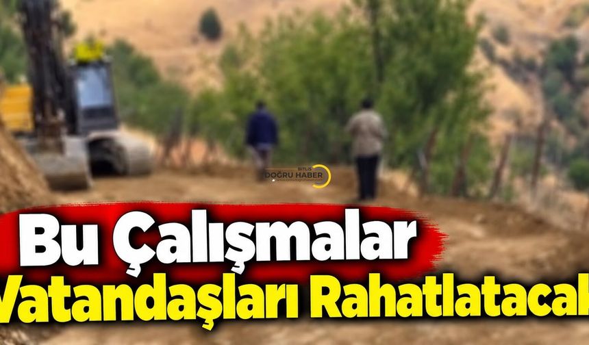 Bu  Çalışmalar Vatandaşları Rahatlattı