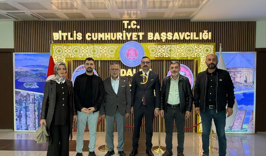 Gazetecilerden Cumhuriyet Başsavcısı Kandemir’e Hayırlı Olsun Ziyareti