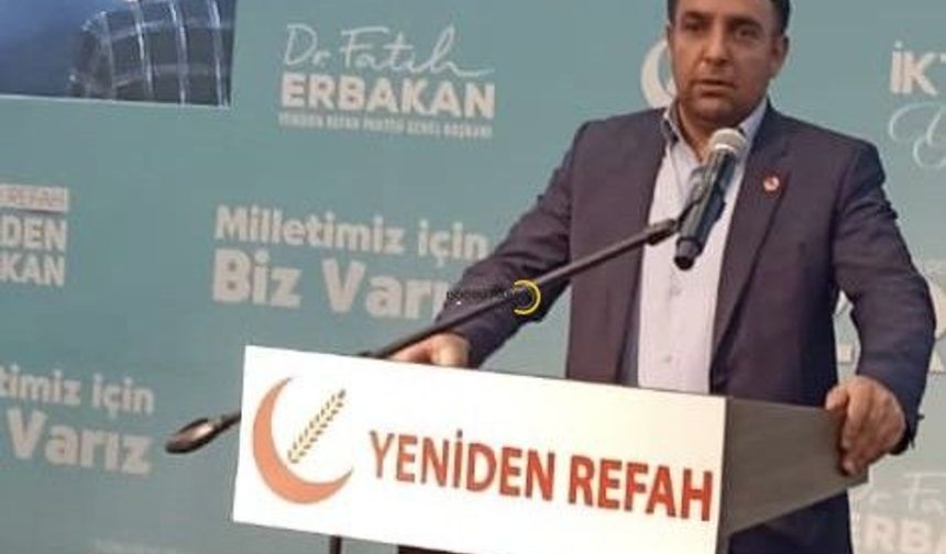 Yeniden Refah Partisi Hizan İlçe Başkanı Yafes Alca istifa etti