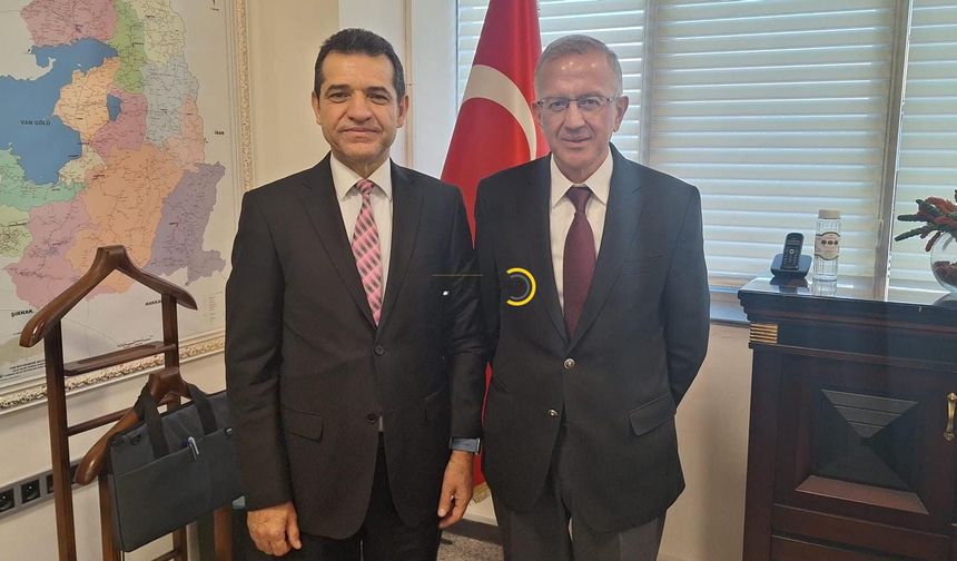 BİK Van Bölge Müdürü Tokgöz’den Genel Sekreter Gökdemir’e Ziyaret