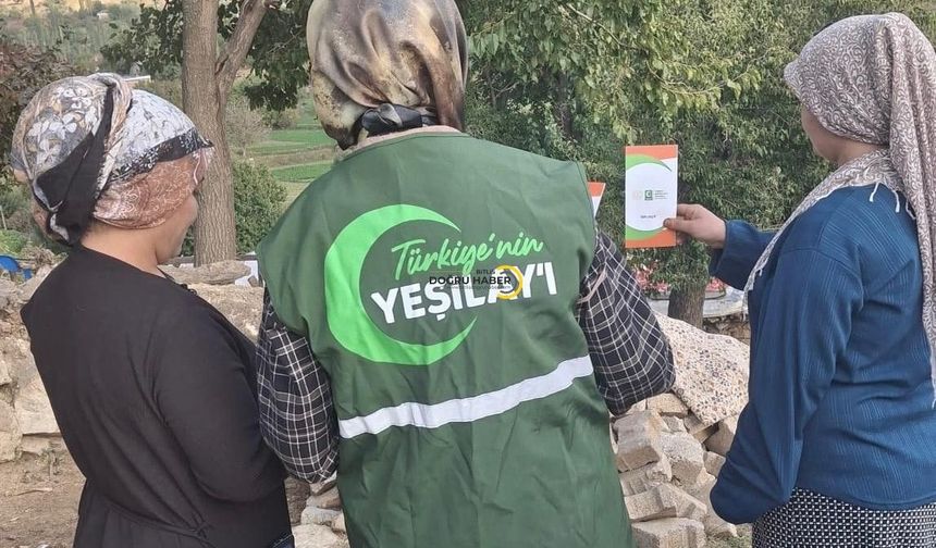Yeşilay’dan Mutki’nin En Ücra Köylerine Kadar Örnek Çalışma!
