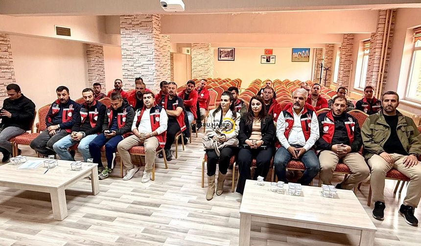 BİTLİS MEB AKUB Kentsel Arama ve Kurtarma Akreditasyon Çalışmalarına Hız Verdi