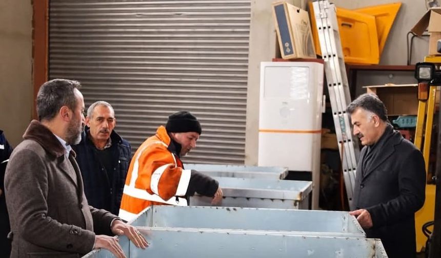 Güroymak Belediyesi’nden Yerli Üretim Hamlesi: Çöp Konteynerlerinde %50 Tasarruf