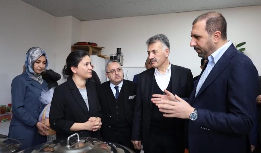 Güroymak’ta Kadın Girişimciliğine Destek Ziyareti
