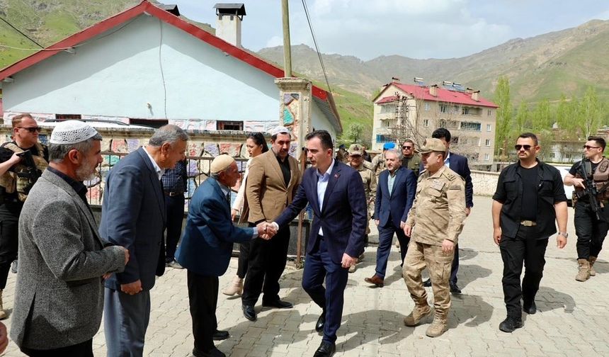 Vali Karakaya’dan köy ziyaretleri