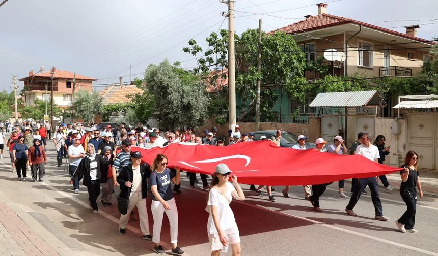 Geleneksel Kızılcabölük yürüyüşü 25. kez gerçekleşti